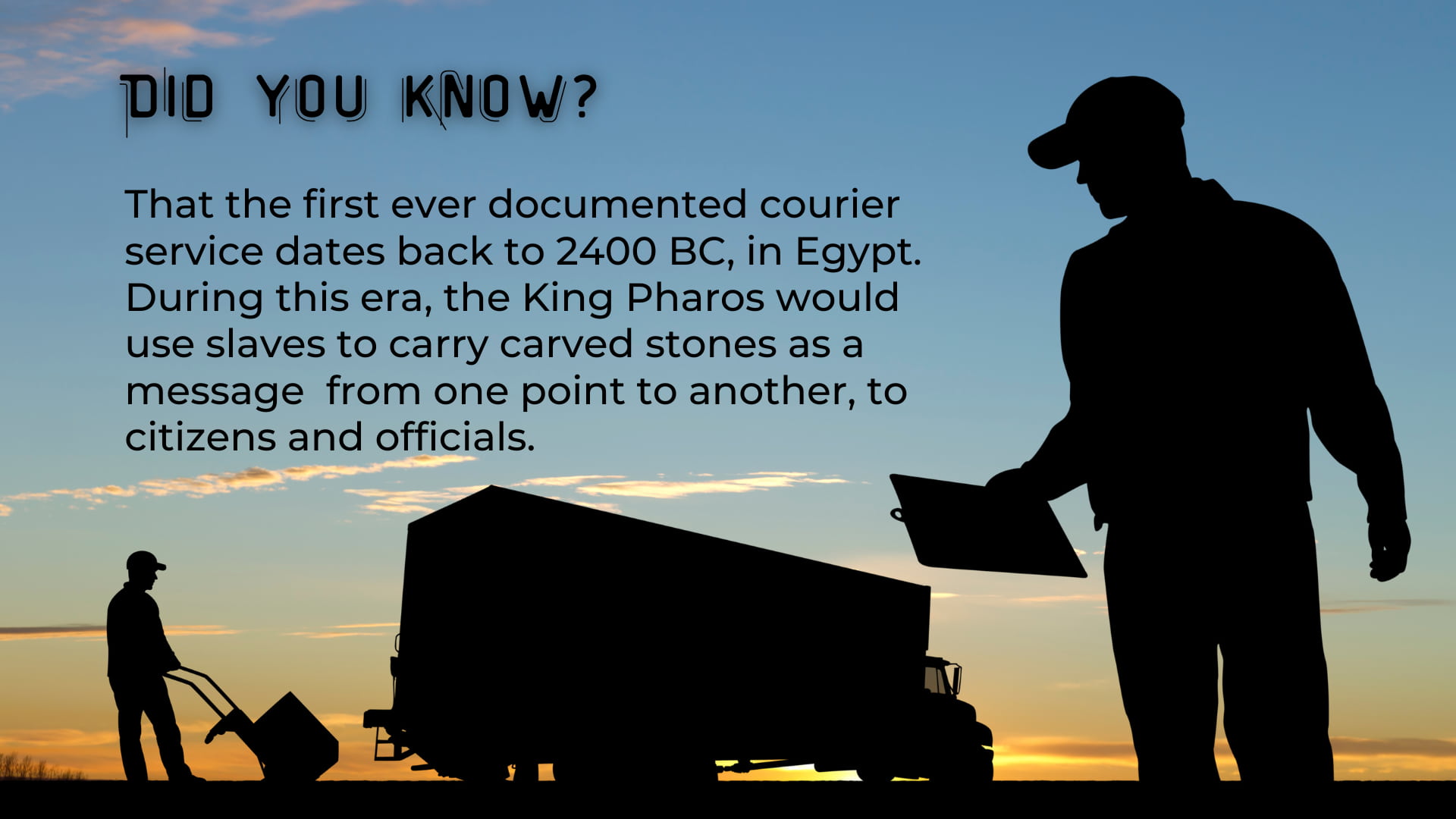 What is a courier?