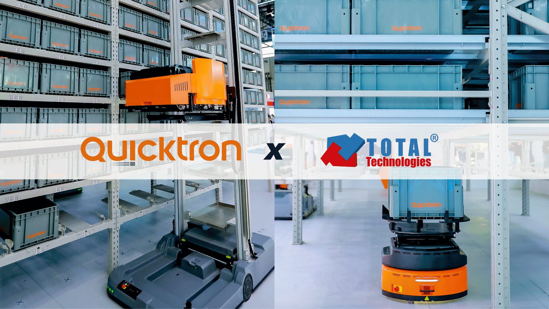 Quicktron Robotics Strengthens European Presence Through Strategic Collaboration with Total Technologies