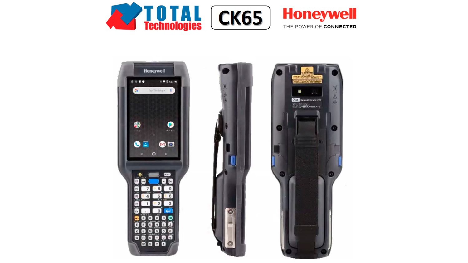 Total Technologies<sup>®</sup> introduces you to the new Honeywell CK65!